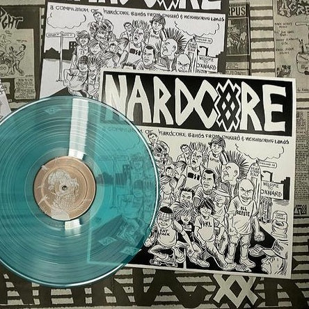 V/A - "Nardcore: A Compilation Of Hardcore Bands From Oxnard & Neighboring Lands" LP (COLOR Vinyl)