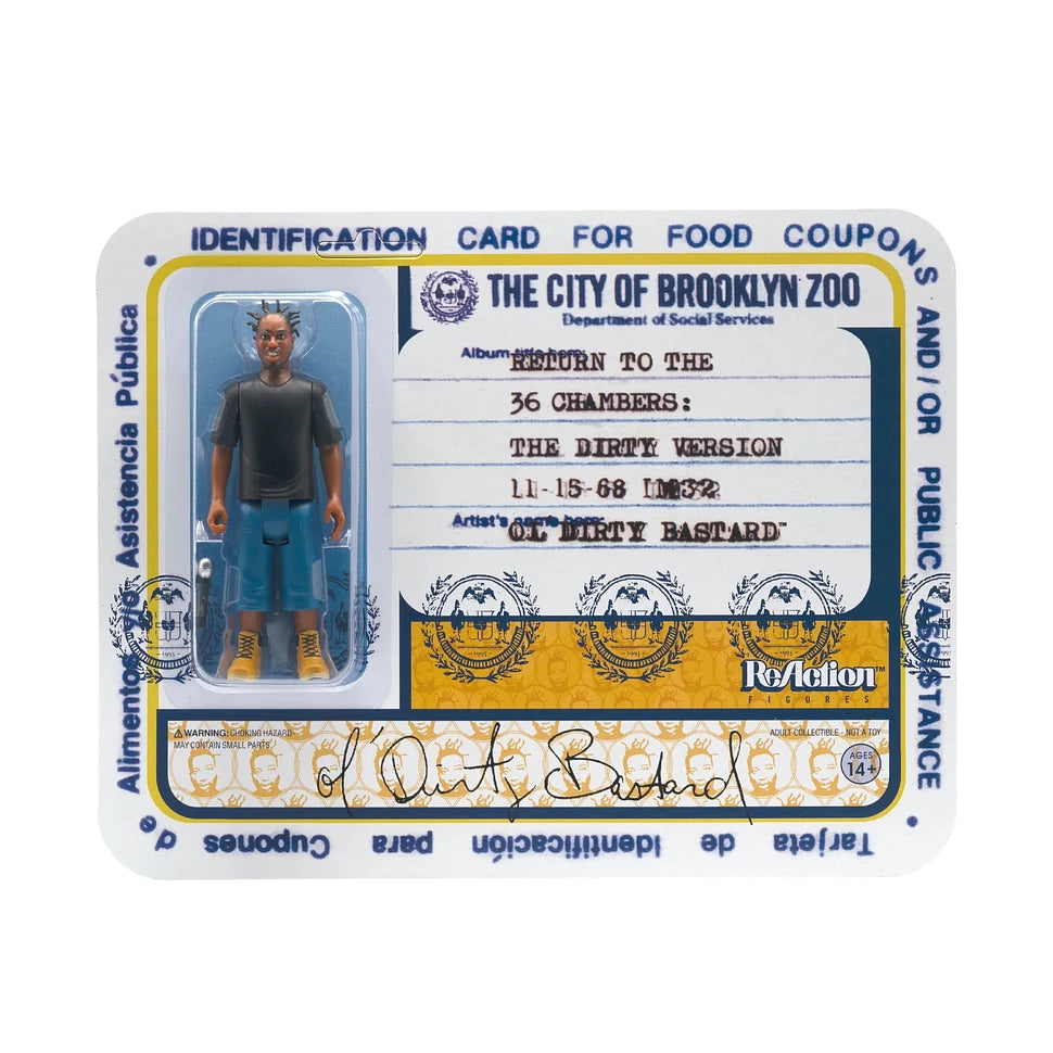Ol' Dirty Bastard ReAction Figure - "O.D.B."