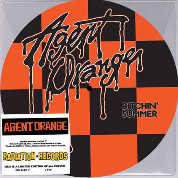 Agent Orange "Bitchin' Summer" 7" Picture Disc (RSD 2023)