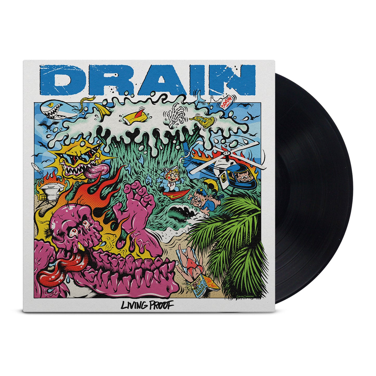 Drain "Living Proof" LP