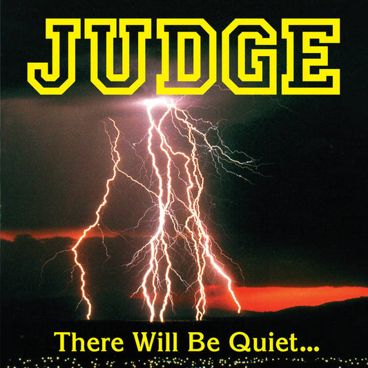 Judge "There Will Be Quiet" 7" (RED Vinyl)