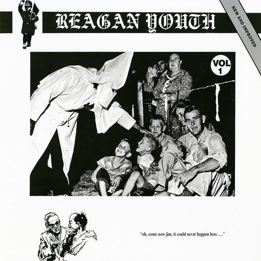 Reagan Youth "Volume One" LP (SILVER Vinyl)