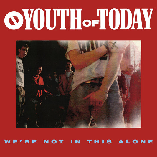 Youth Of Today "We're Not In This Alone" LP (COLOR Vinyl)