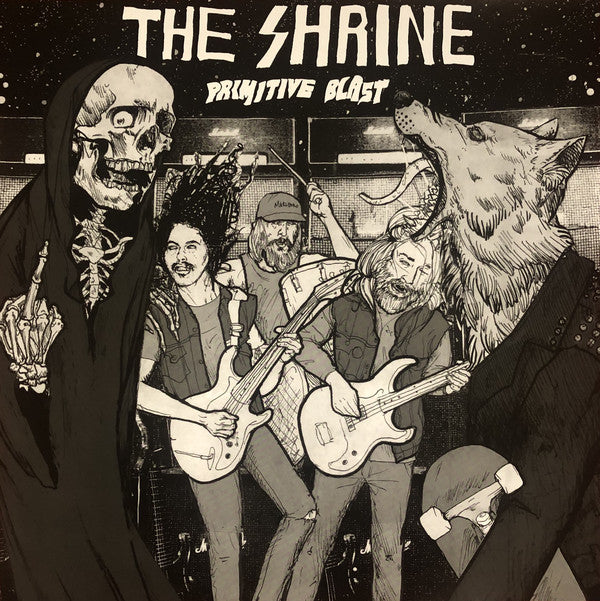 The Shrine "Primitive Blast" LP (WHITE Vinyl)