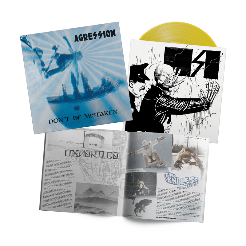Agression "Don't Be Mistaken" LP (YELLOW Vinyl)
