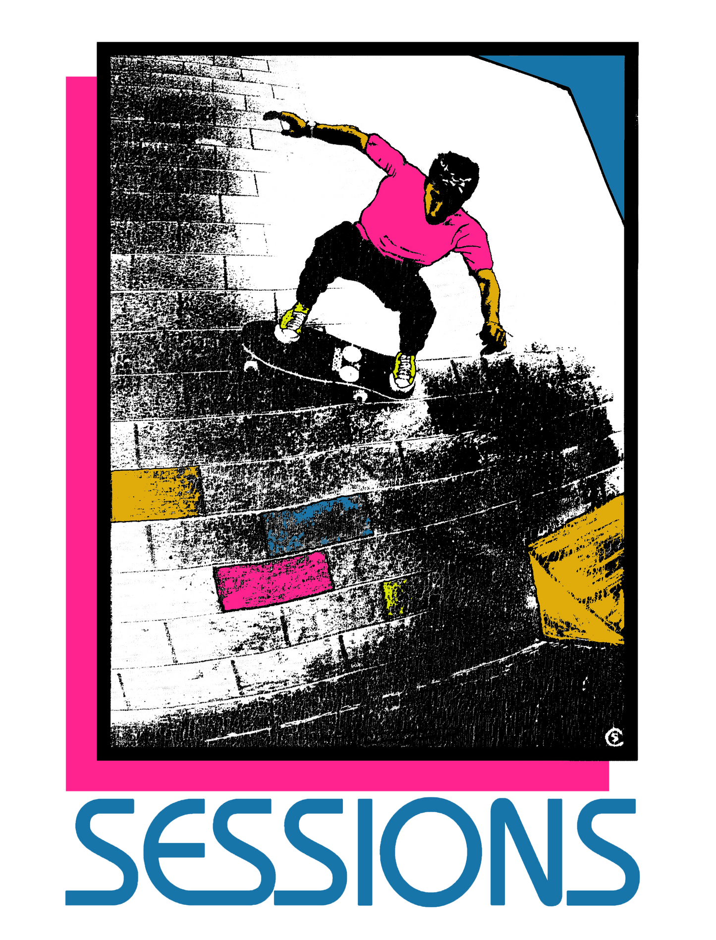 Sessions "Caballero Wall Ride" T-shirt