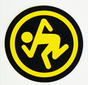D.R.I. "Skanker Circle" Sticker (YELLOW)