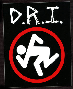 D.R.I. "Scratch" Sticker