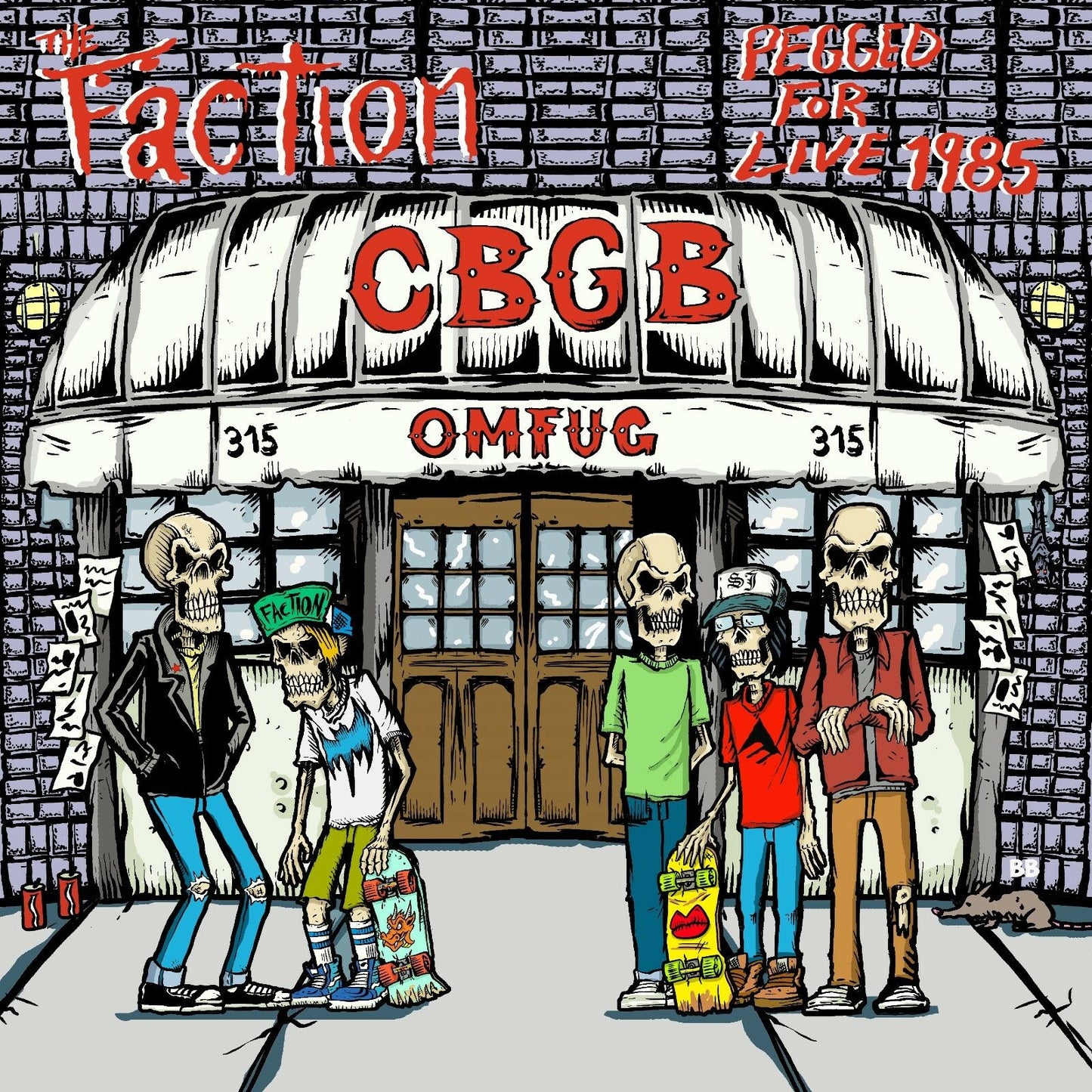 The Faction "Pegged For Live 1985" LP (COLOR Vinyl)