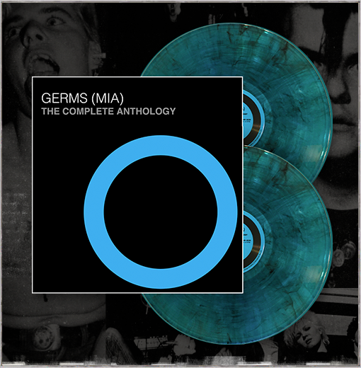 Germs "(MIA) The Complete Anthology" 2XLP (COLOR Vinyl)