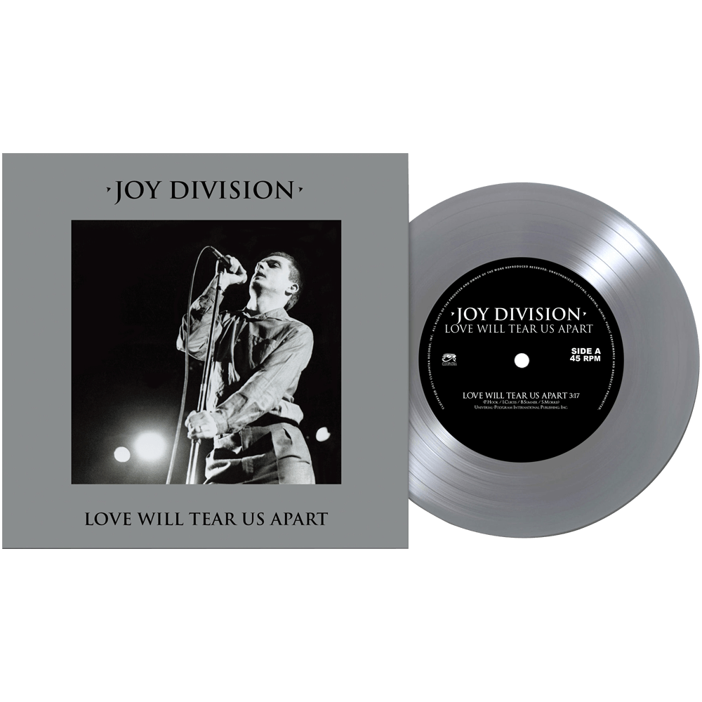 Joy Division "Love Will Tear Us Apart" 7" (SILVER Vinyl)