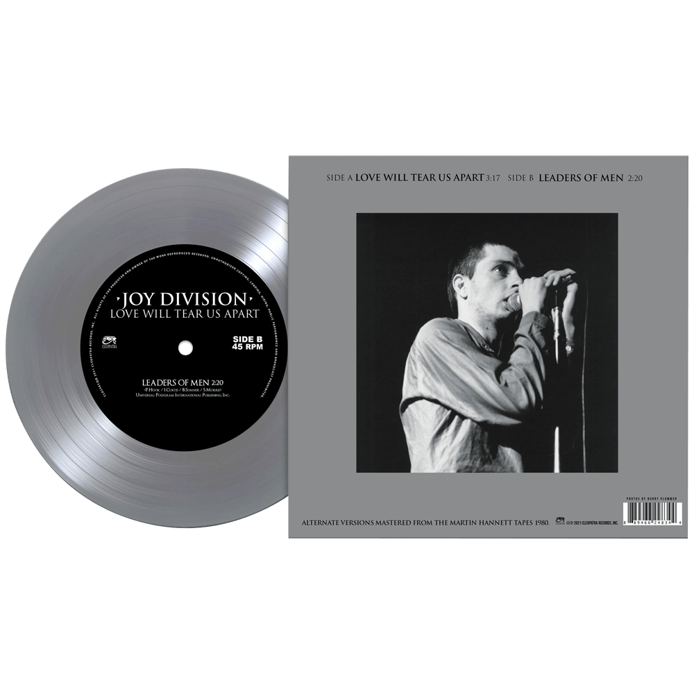 Joy Division "Love Will Tear Us Apart" 7" (SILVER Vinyl)