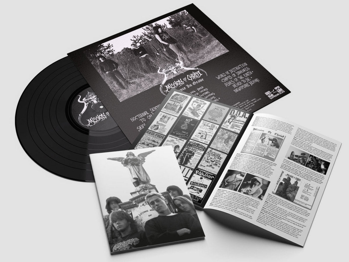 Mission Of Christ "Silence In Grave (1987-89)" LP + "Realms Of Evil" 7"