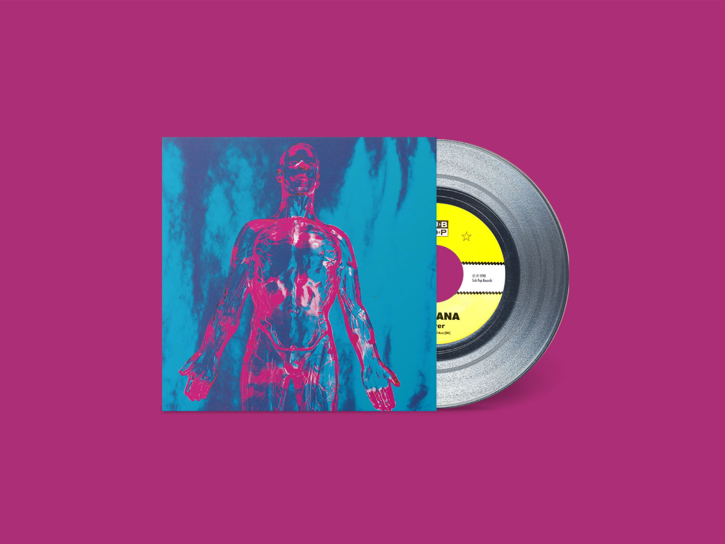 Nirvana "Sliver b/w Dive" 7" (SILVER Vinyl)