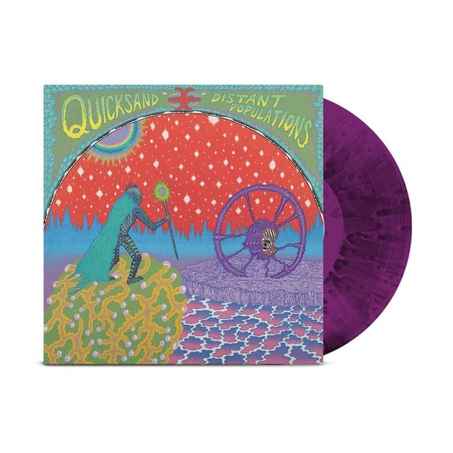 Quicksand "Distant Populations" LP (PURPLE Vinyl)