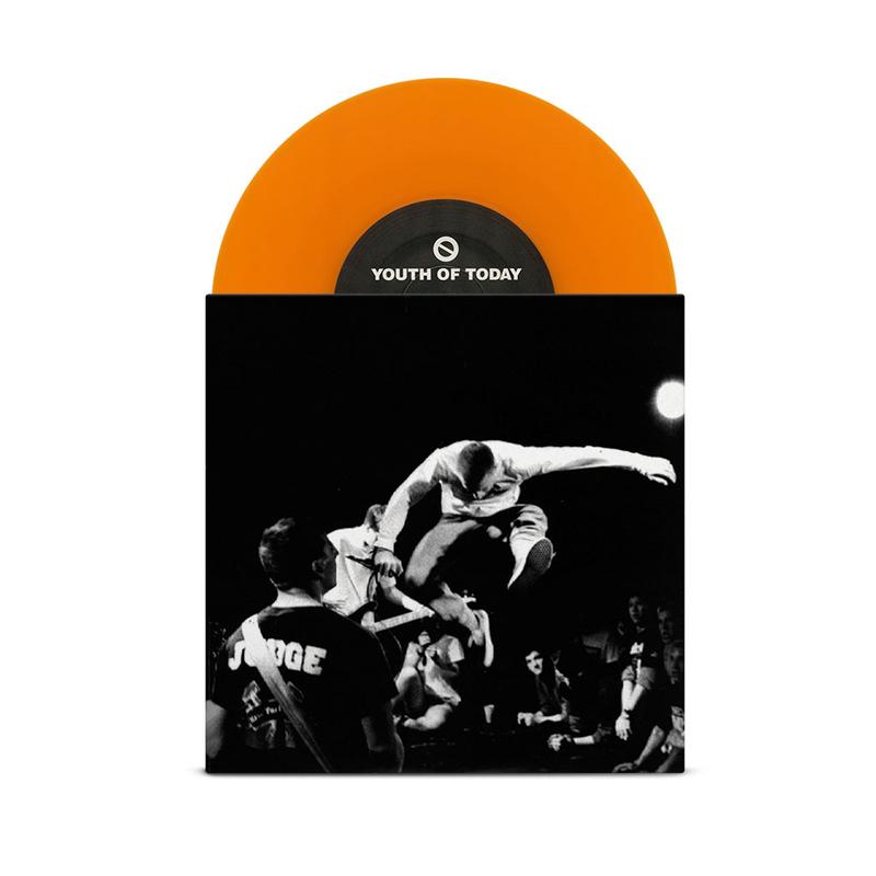 Youth Of Today "s/t" 7" (ORANGE Vinyl)
