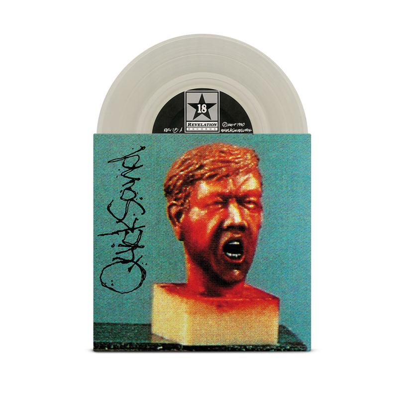Quicksand "s/t" 7" (CLEAR Vinyl)