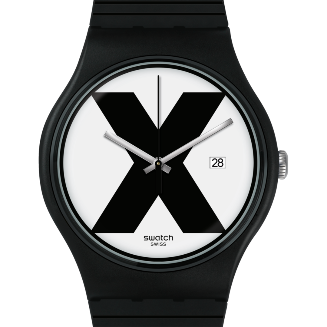 Swatch "XX-Rated" Watch (BLACK)