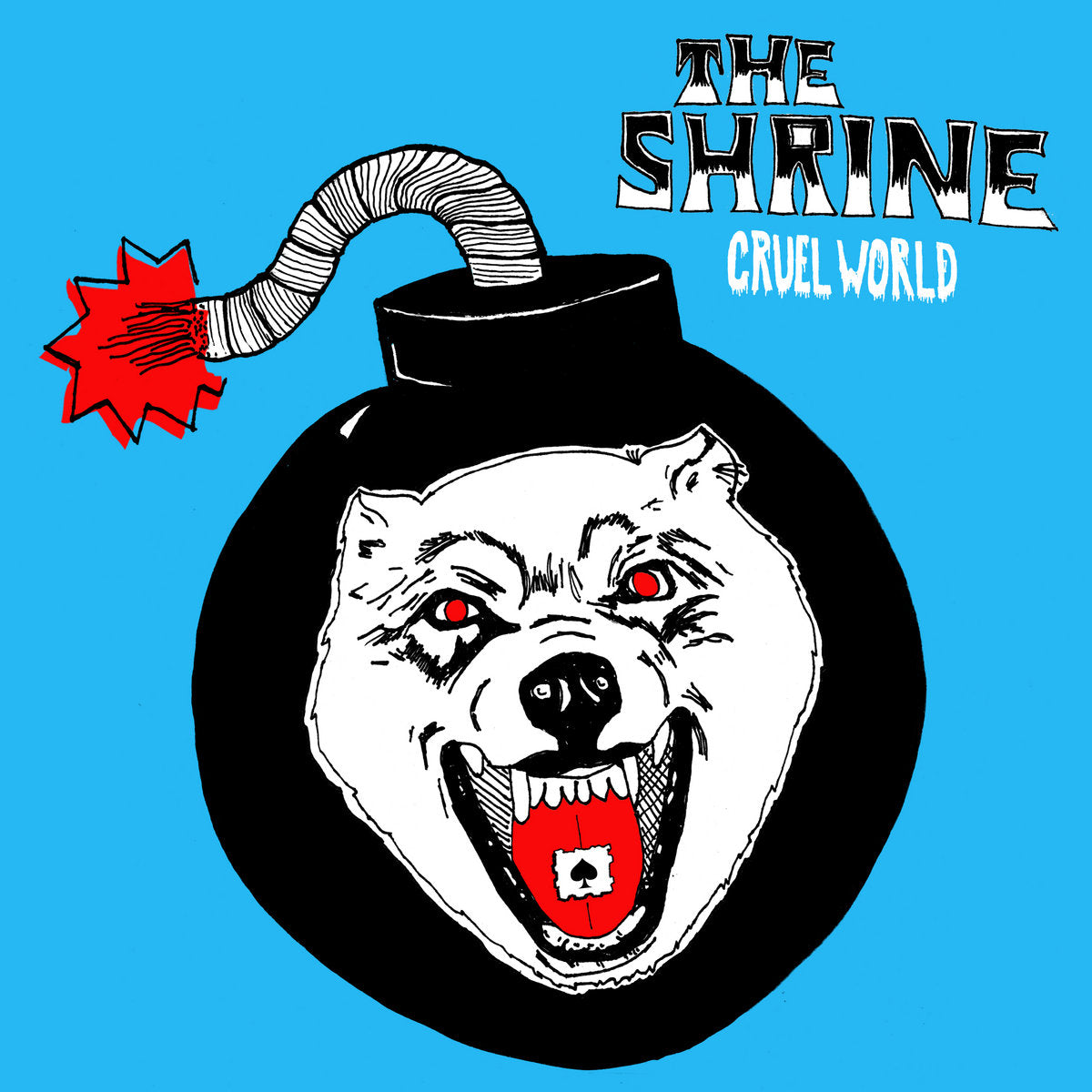 The Shrine "Cruel World" 12"EP (BLUE Vinyl)