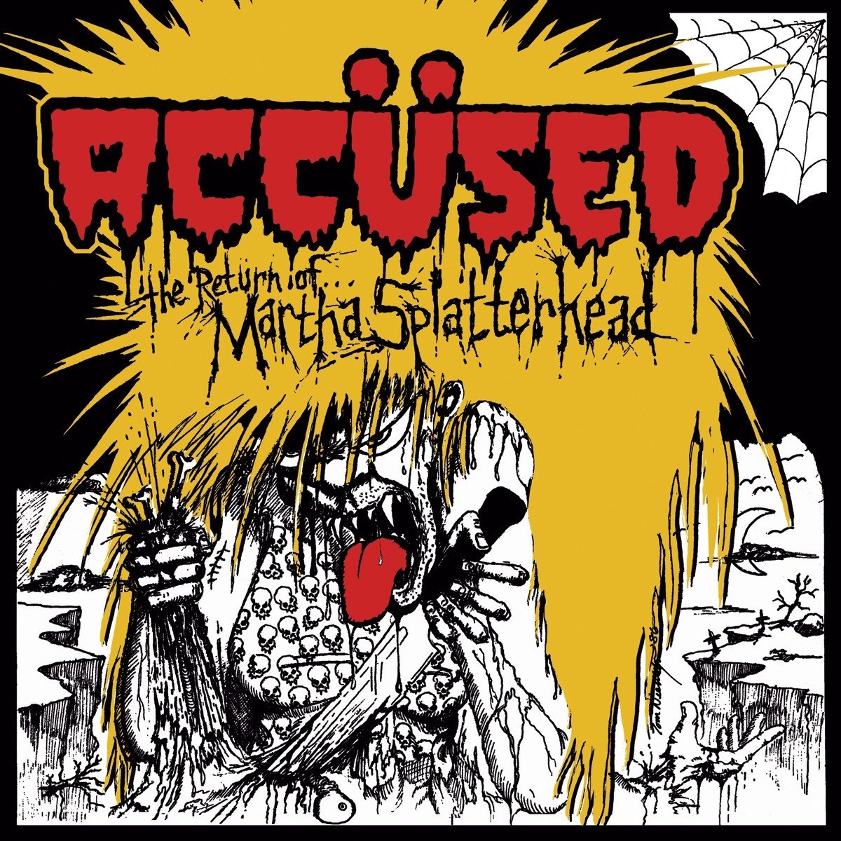 The Accüsed "The Return Of Martha Splatterhead" LP (Earache Cover)
