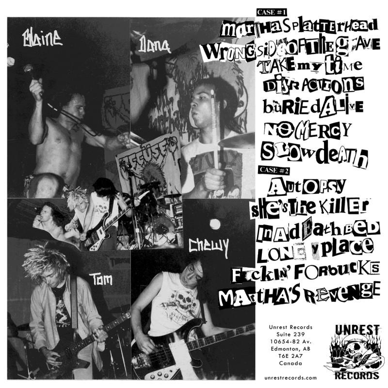 The Accüsed "The Return Of Martha Splatterhead" LP (Earache Cover)