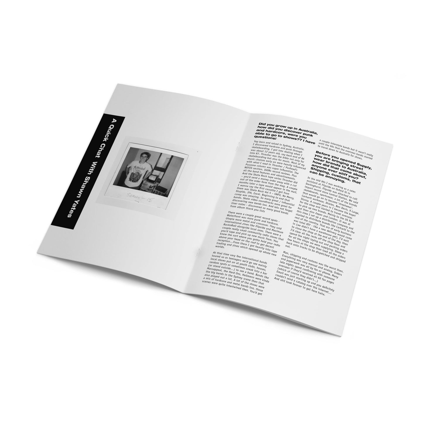Trust "#1" Fanzine