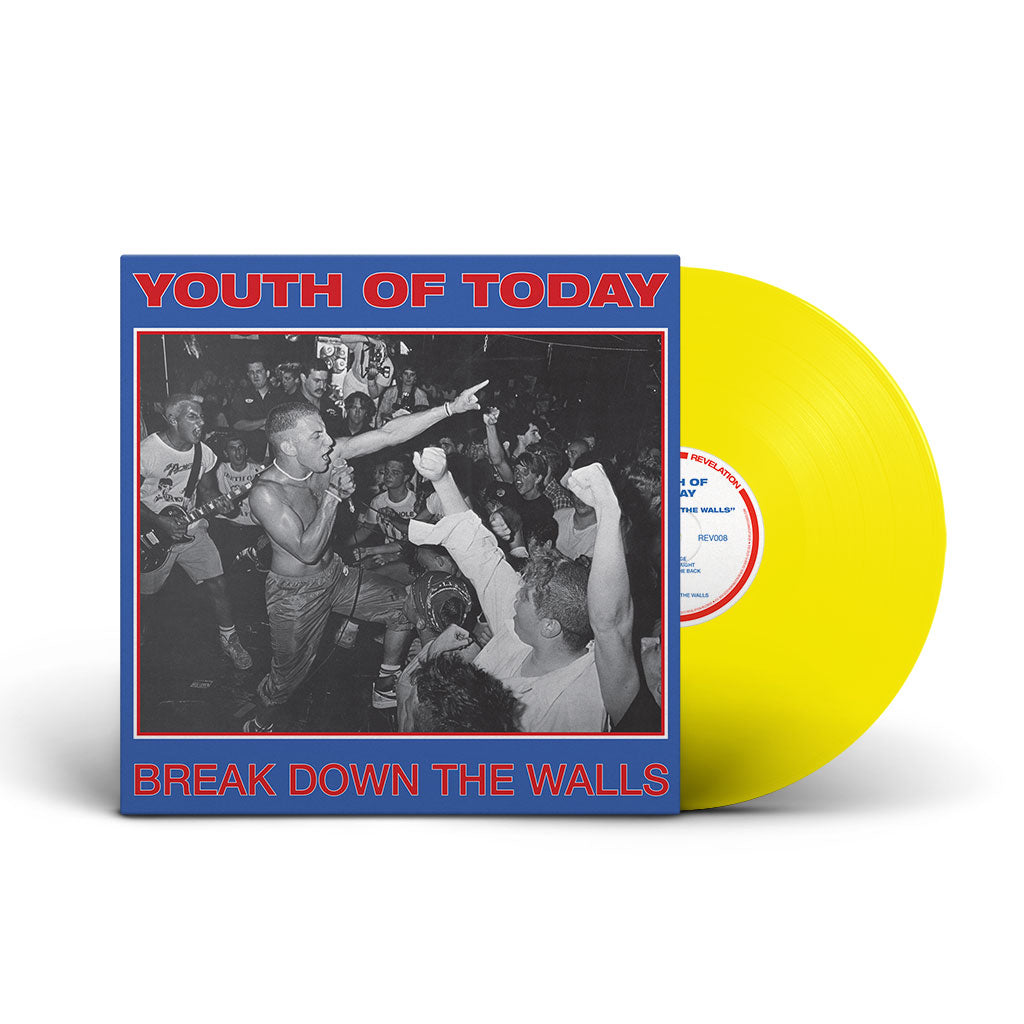 Youth Of Today "Break Down The Walls" LP (COLOR Vinyl)