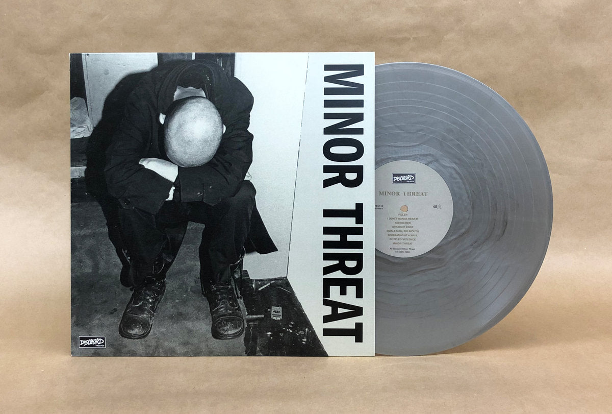 Minor Threat "s/t" LP (SILVER Vinyl)