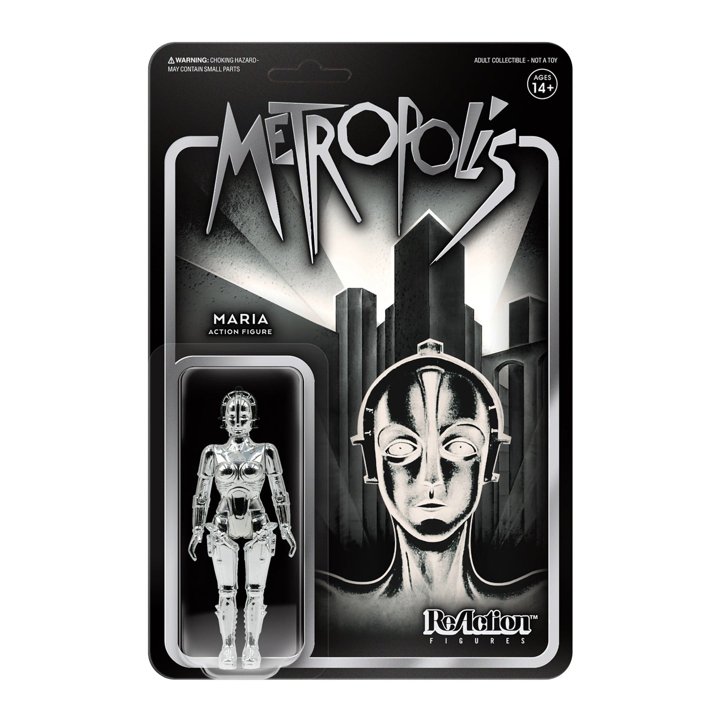 Metropolis ReAction Figure - "Maria (Vac Metal Silver)"