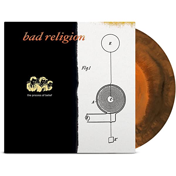 Bad Religion "The Process Of Belief" LP (COLOR Vinyl)