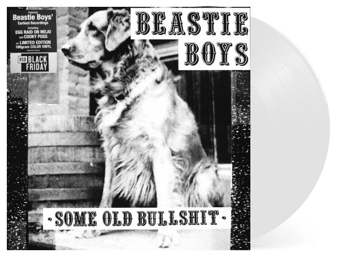 Beastie Boys "Some Old Bullshit" LP (180g WHITE Vinyl)