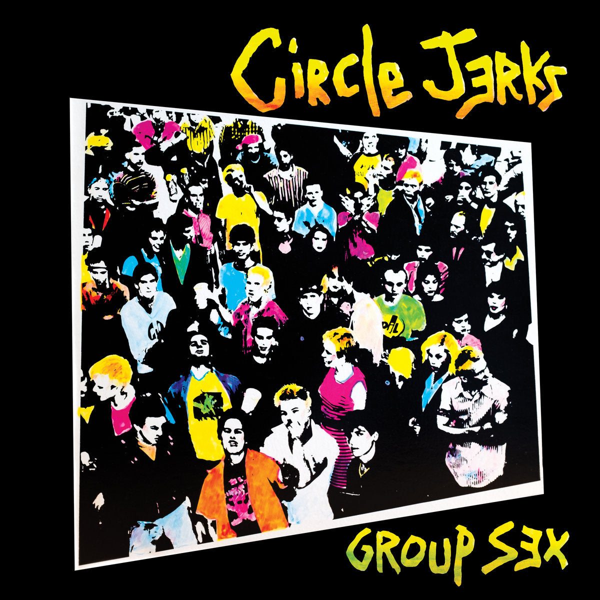 Circle Jerks "Group Sex 40th Anniversary Edition" LP (BLACK & PINK Vinyl)