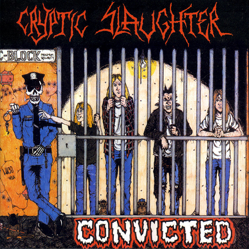 Cryptic Slaughter "Convicted" LP (COLOR Vinyl)