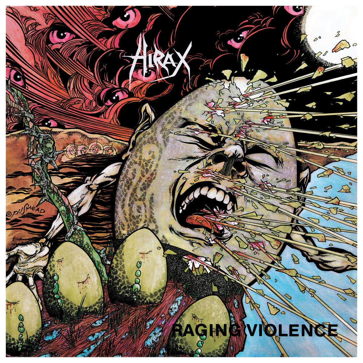 Hirax "Raging Violence" LP (COLOR vinyl)