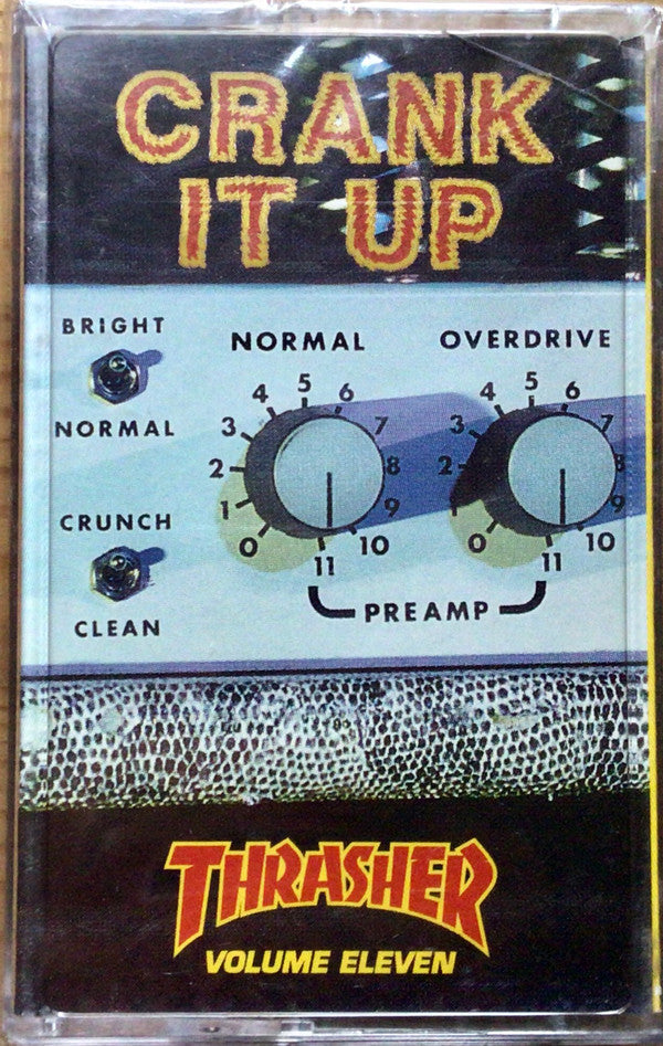 Skate Rock Vol. 11 "Crank It Up" (Sealed Original 1993 Cassette)