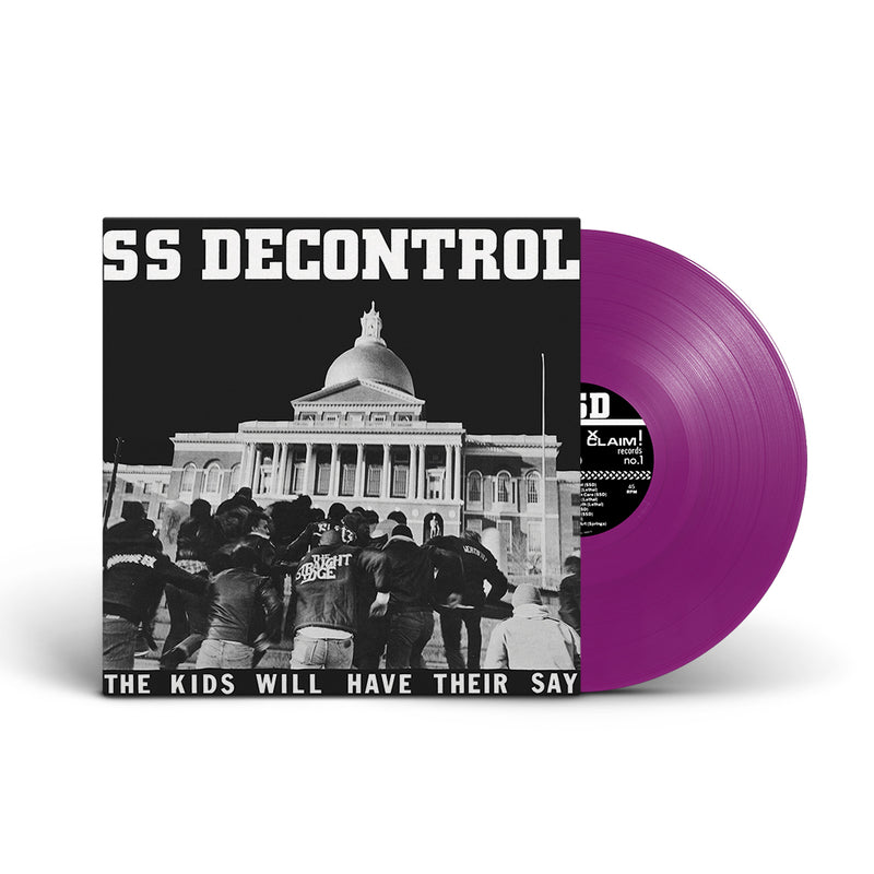 SSD "The Kids Will Have Their Say" LP (PURPLE Vinyl)