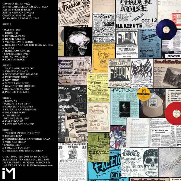 The Faction "Collection 1982 - 1985" 2XLP