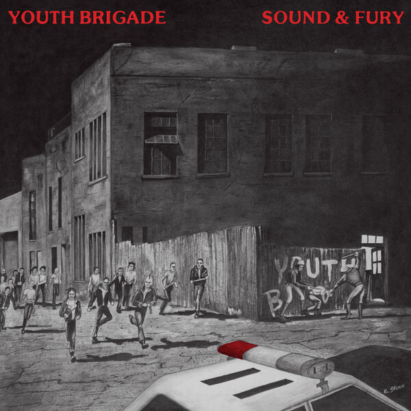 Youth Brigade "Sound & Fury" LP (YELLOW Vinyl)