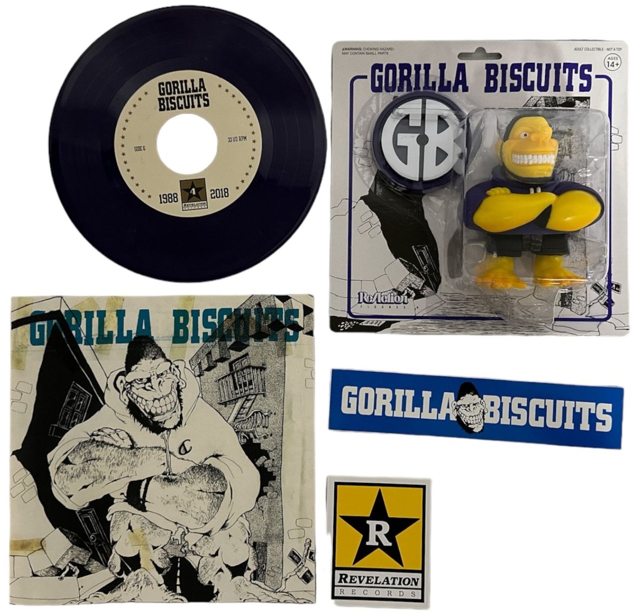 Super7 X Gorilla Biscuits 30th Anniversary Box Set (PURPLE)