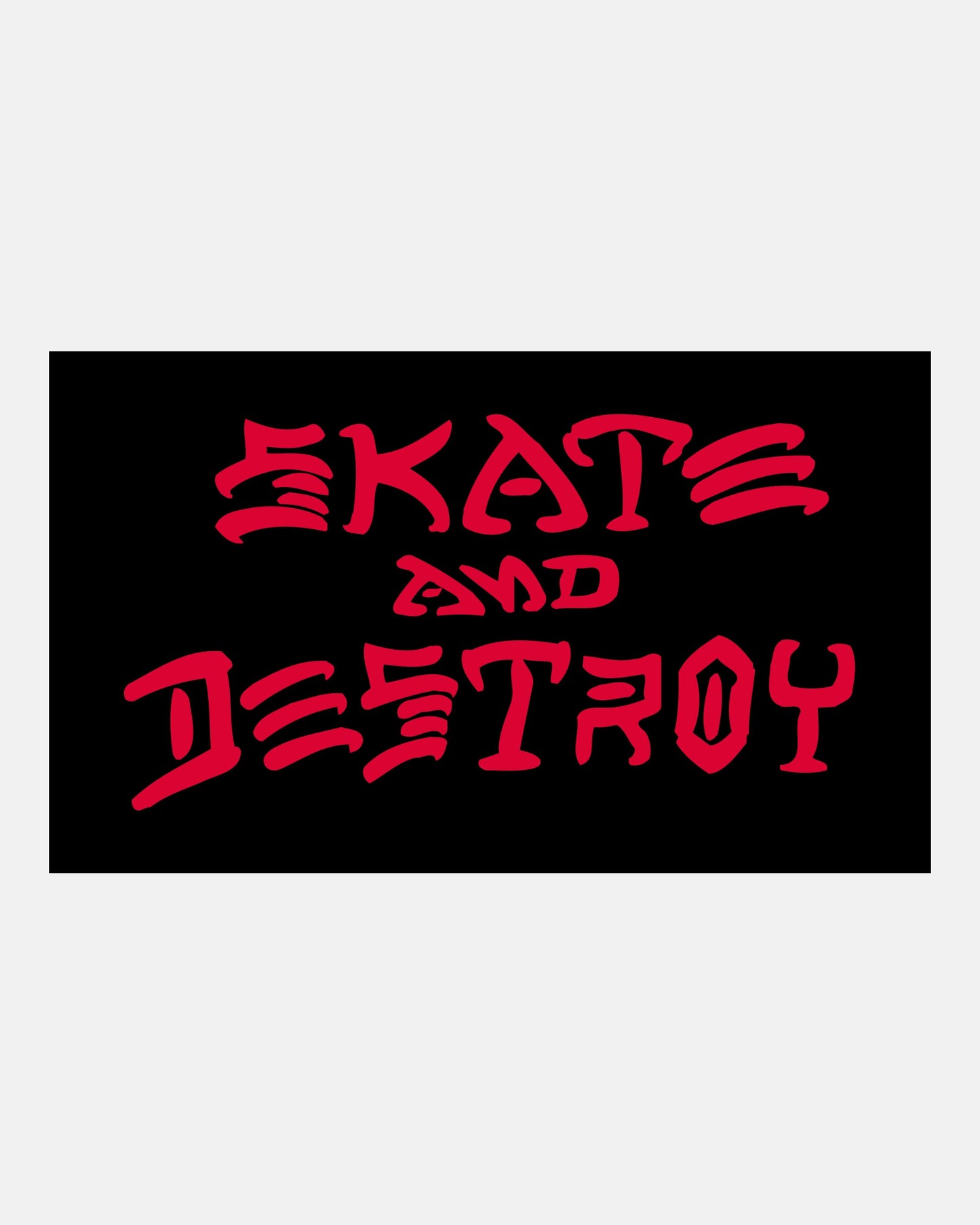 Thrasher "Skate And Destroy" Sticker (Med)