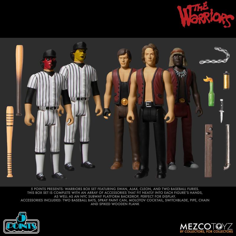 The Warriors 5 Points Boxed Set