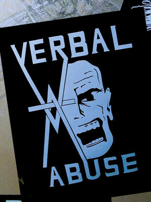 Verbal Abuse "VA Logo" Sticker