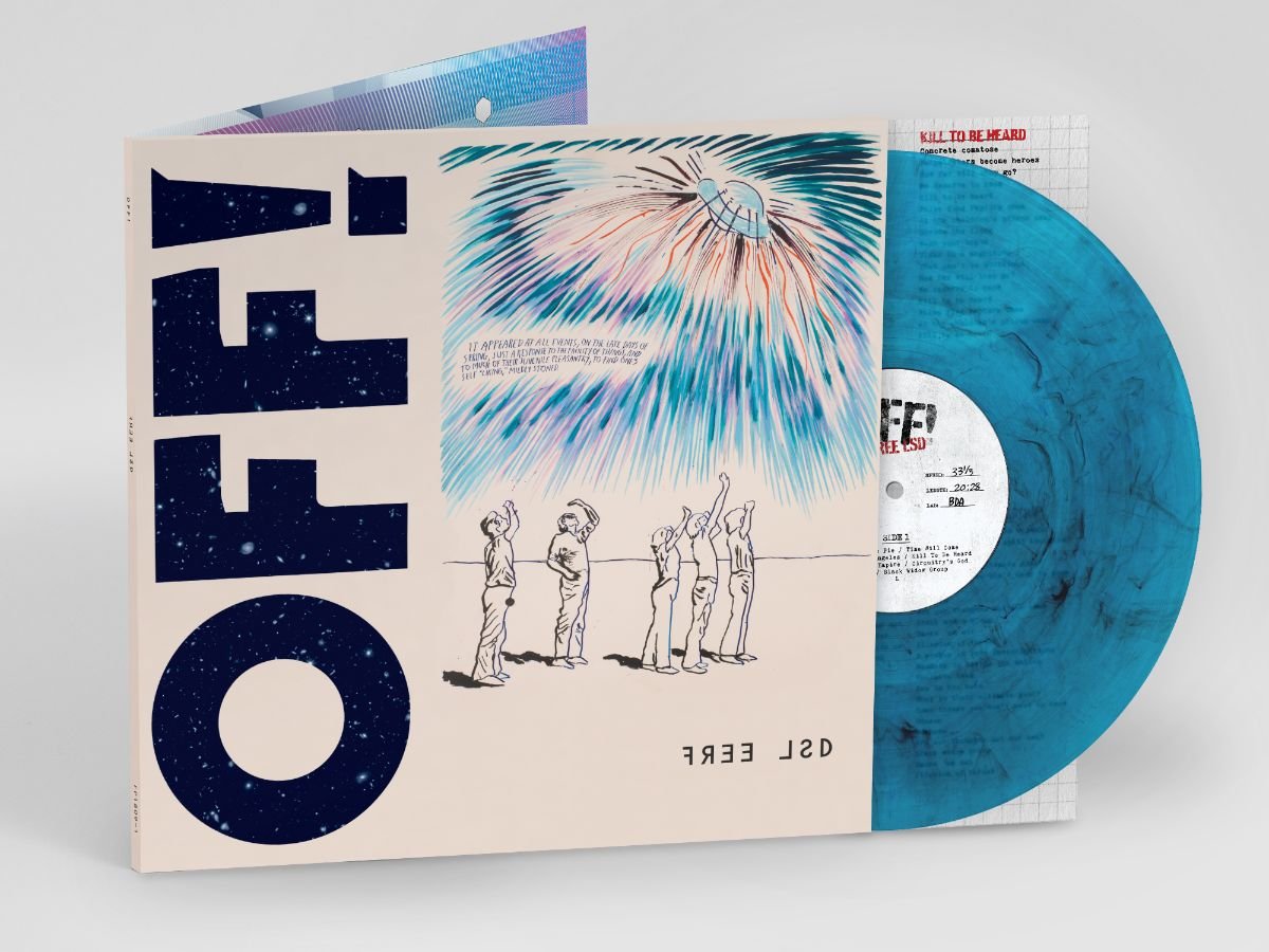 OFF! "Free LSD" LP (BLUE Vinyl)