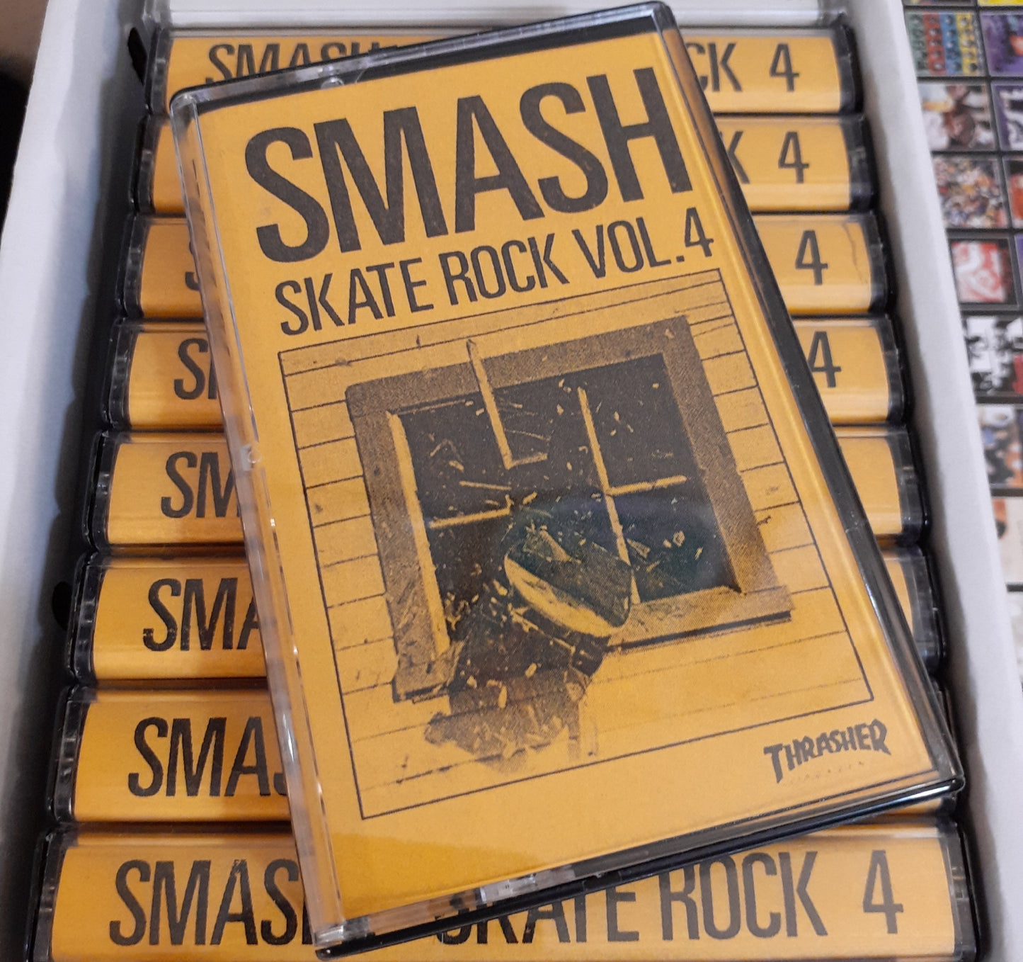 V/A - "SMASH" Skate Rock Vol. 4 Cassette (LAST COPY!)