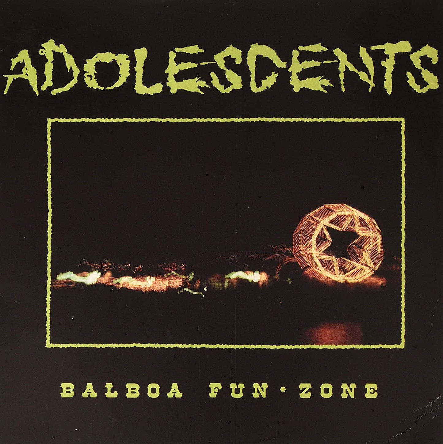 Adolescents "Balboa Fun Zone" LP (RED Vinyl)
