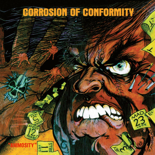 Corrosion Of Conformity "Animosity" LP (ORANGE/BROWN Vinyl)