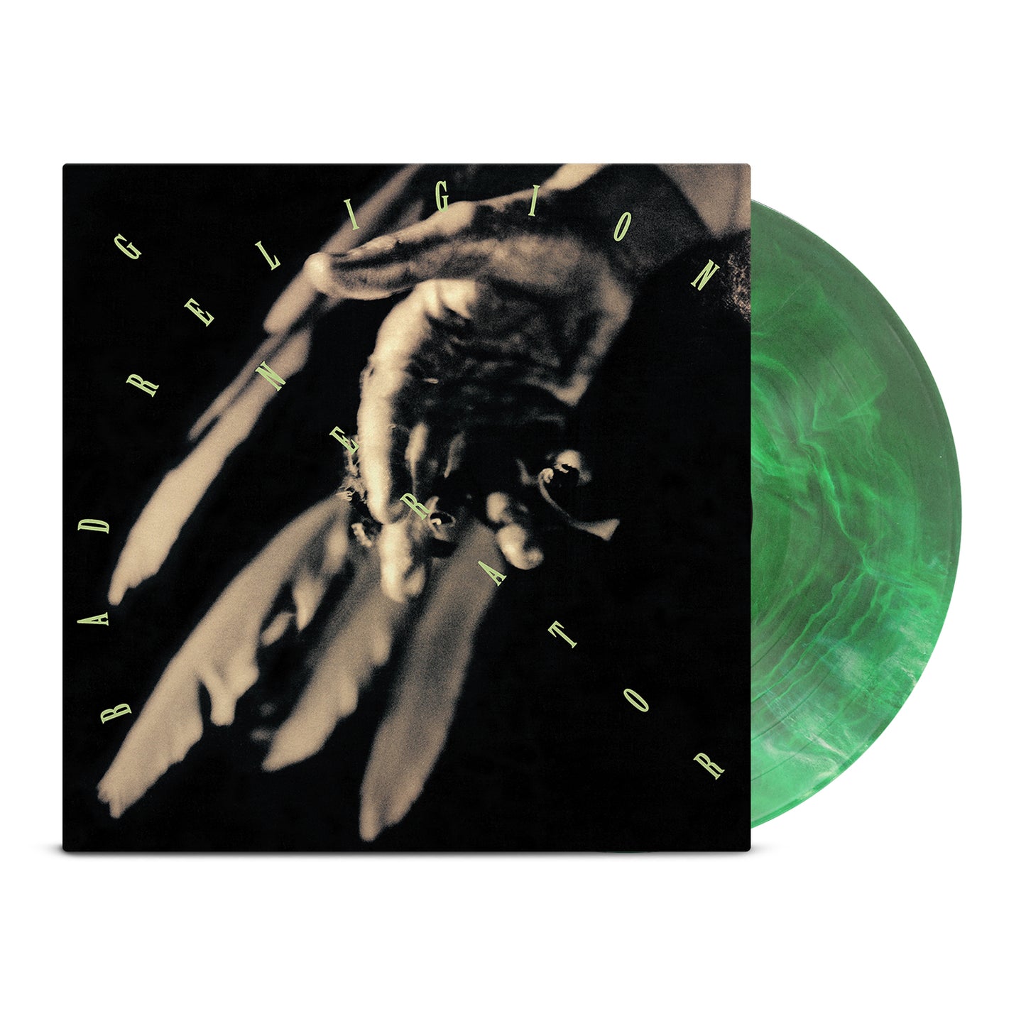 Bad Religion "Generator" LP (GREEN/CLEAR GALAXY Vinyl)