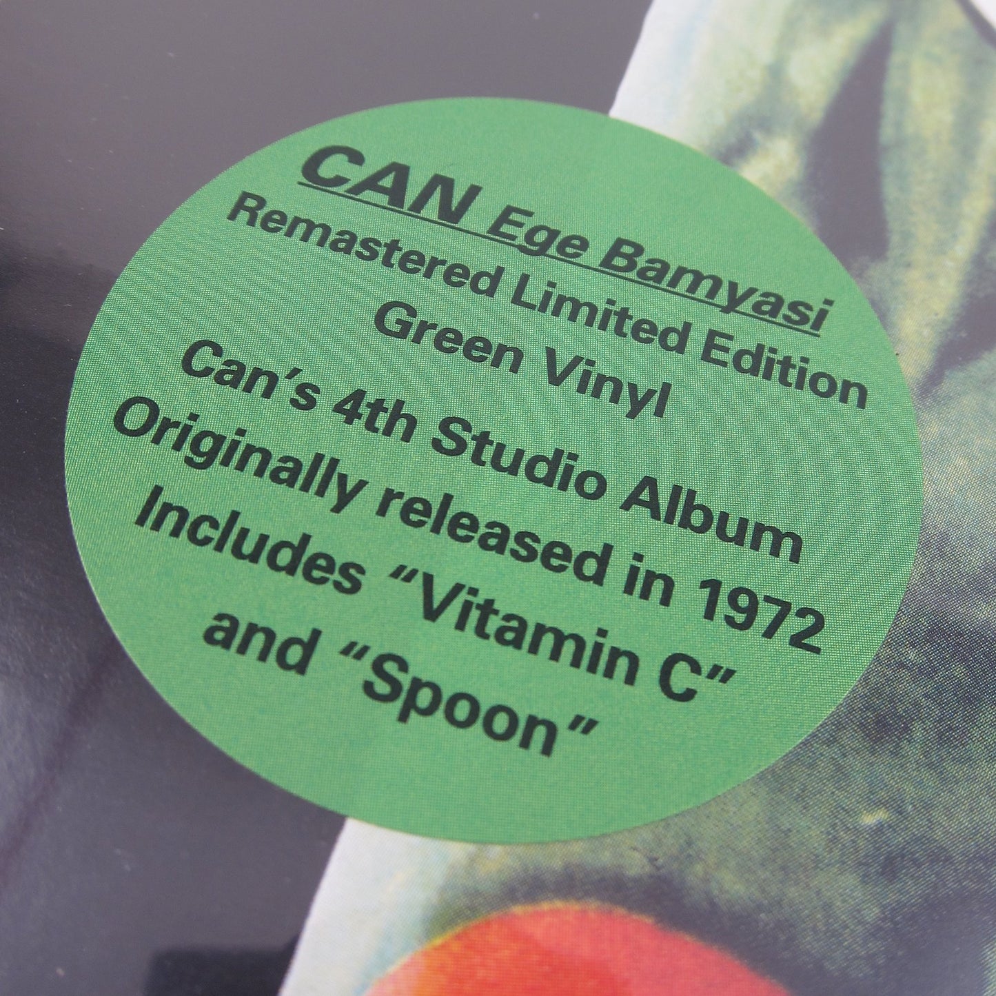 Can "Ege Bamyasi" LP (GREEN Vinyl)