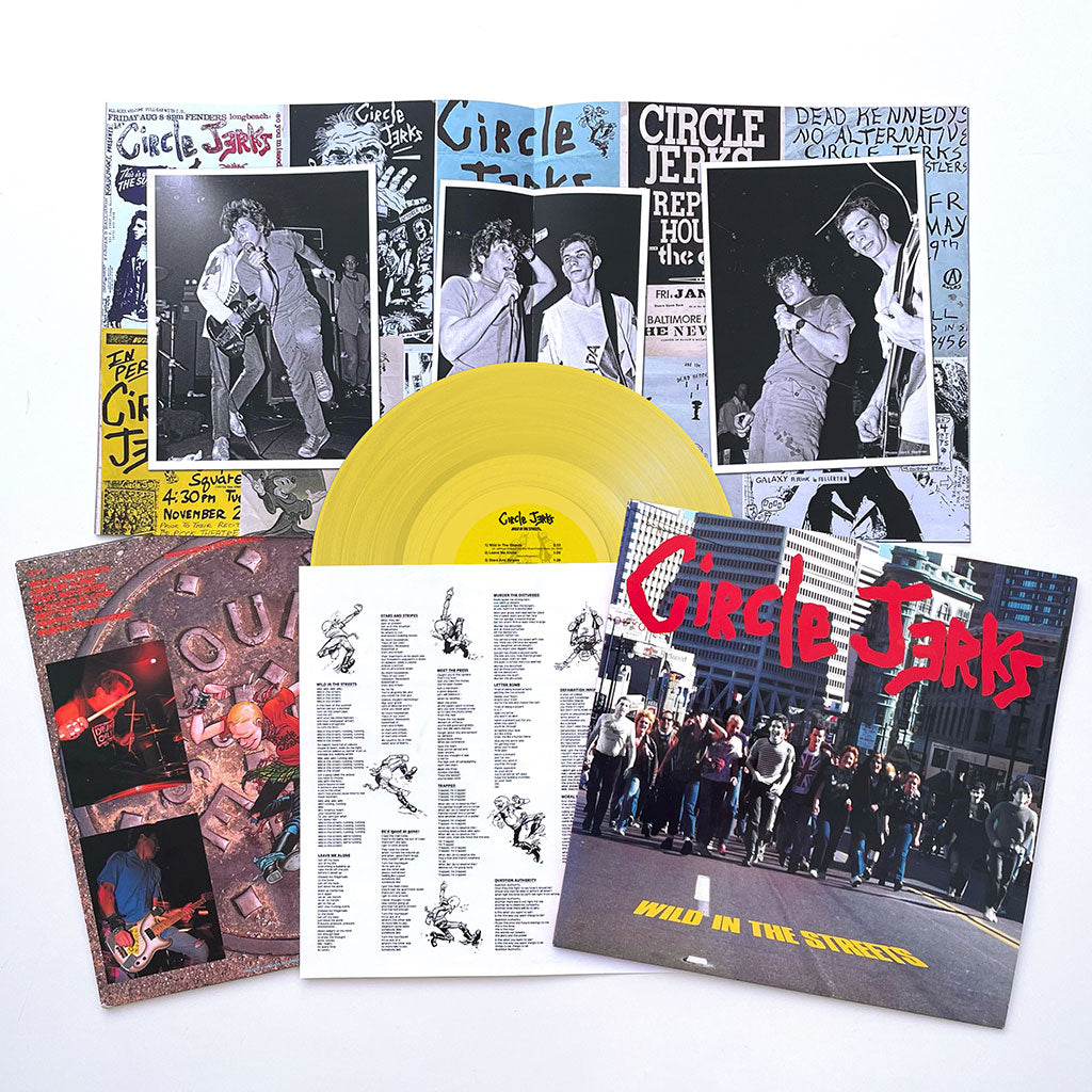 Circle Jerks "Wild In The Streets: 40th Anniversary Edition" LP (COLOR Vinyl)