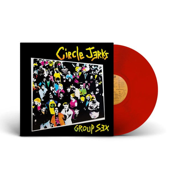 Circle Jerks "Group Sex: 40th Anniversary Edition" LP (RED Vinyl)